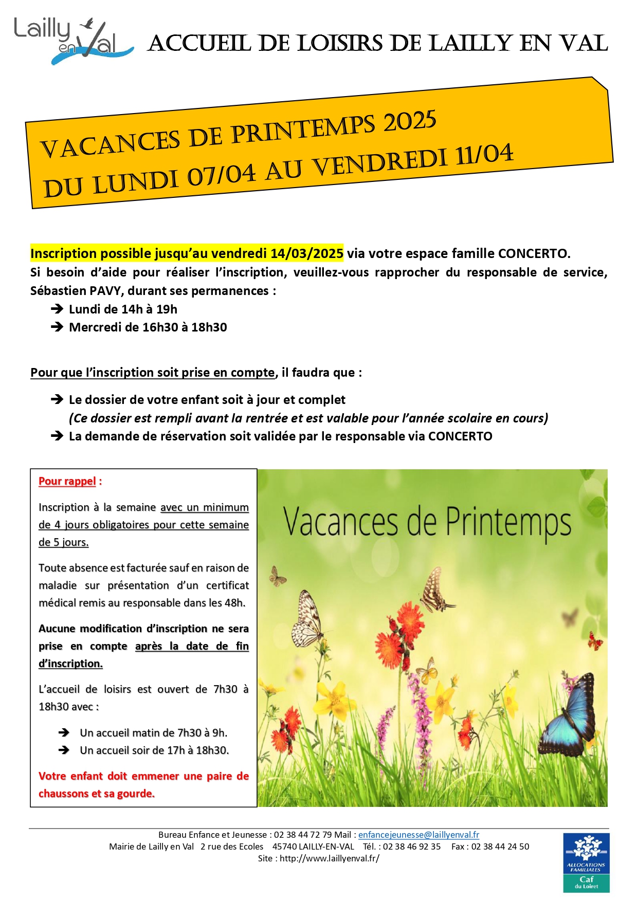 AFFICHAGE ACCUEIL DE LOISIRS LAILLY EN VAL PRINTEMPS_2025_page-0001